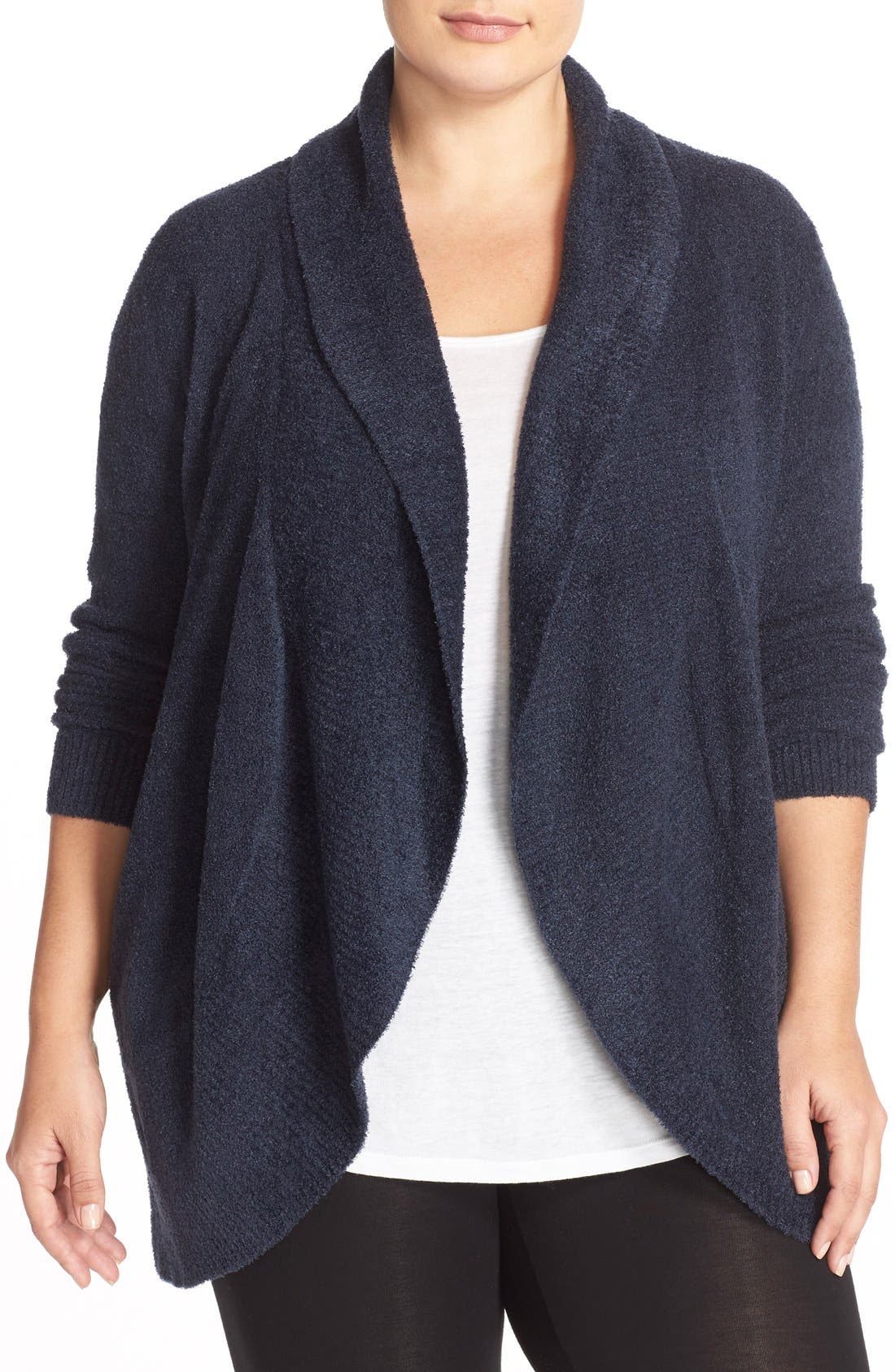 barefoot dreams cozychic lite circle cardigan
