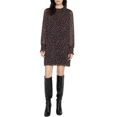 Sanctuary Kat Smocked Minidress, Black