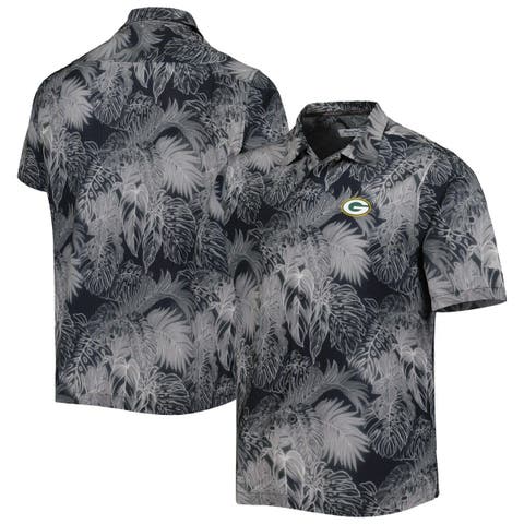 Men's Tommy Bahama Black Green Bay Packers Coast Luminescent Fronds ...