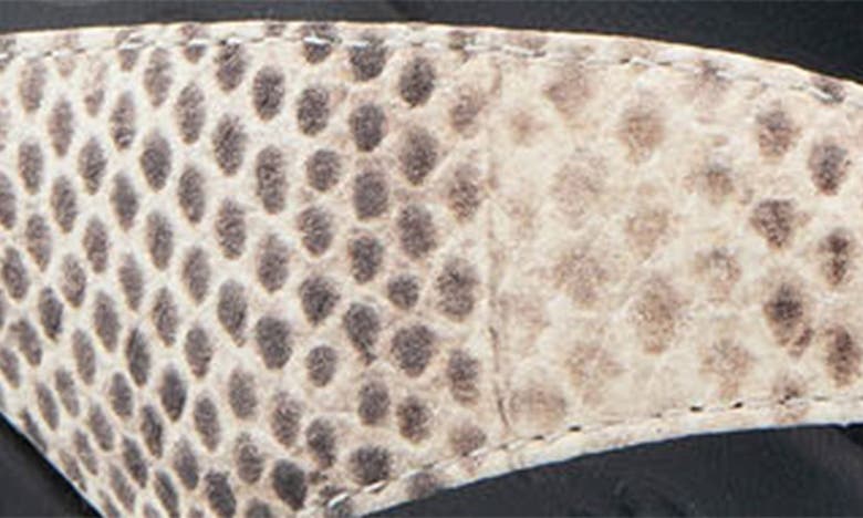 Shop Aerosoles Nero Espadrille Wedge Flip Flop In Roccia Snake Print Leather