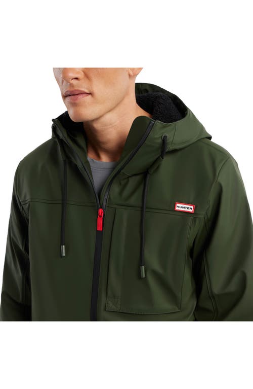 Shop Hunter Mill Waterproof Rain Jacket In  Green