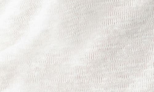 Sanctuary Something About Her Slub Crewneck Top In Chalk Heather