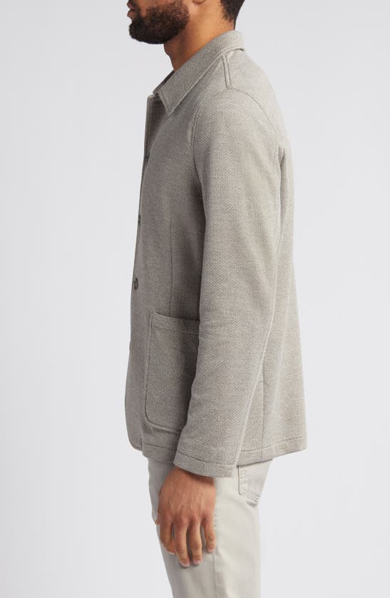 Johnston & Murphy Xc Flex Knit Blazer In Tan