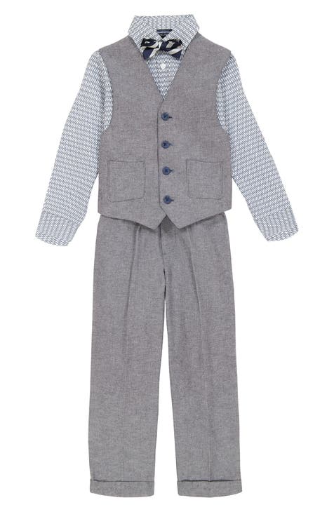 Kids' Vest, Shirt, Bow Tie & Pants Set (Toddler & Little Kid)