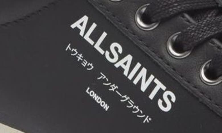 Shop Allsaints Underground Sneaker In Black