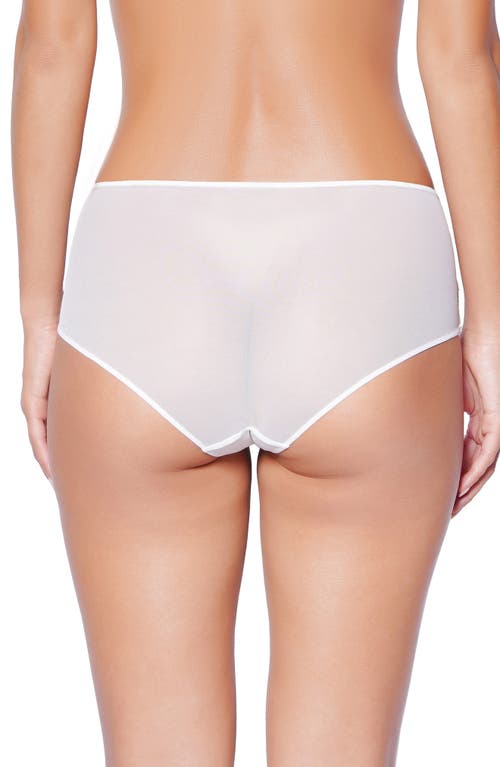 Shop Huit Winter Romance Briefs In Floral White