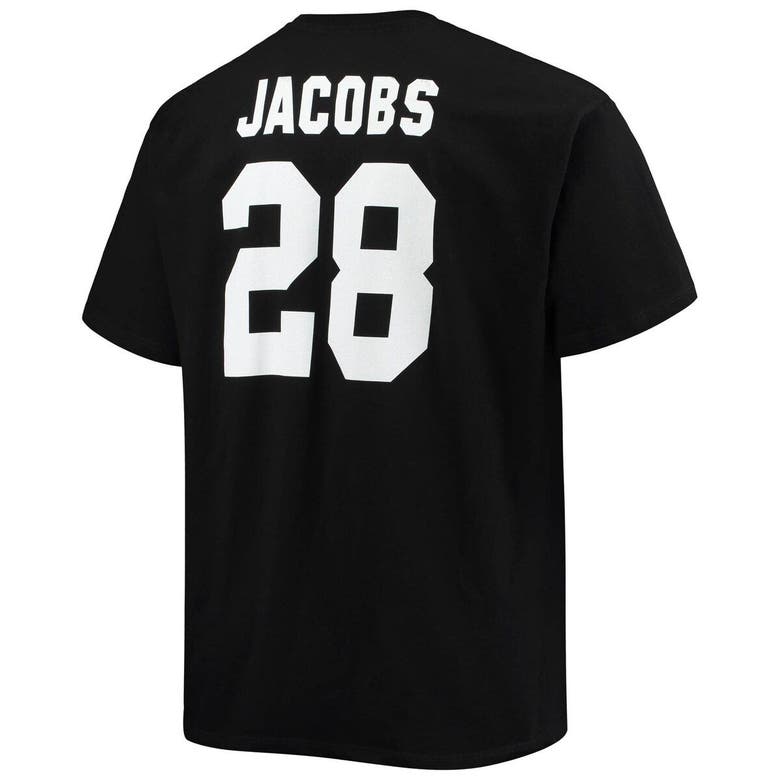 Men's Fanatics Branded Josh Jacobs Black Las Vegas Raiders Player Jersey 