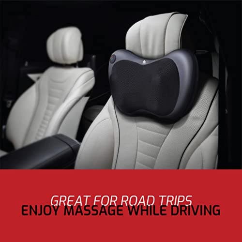 Pursonic Shiatsu Heating Neck & Back Massager In Black