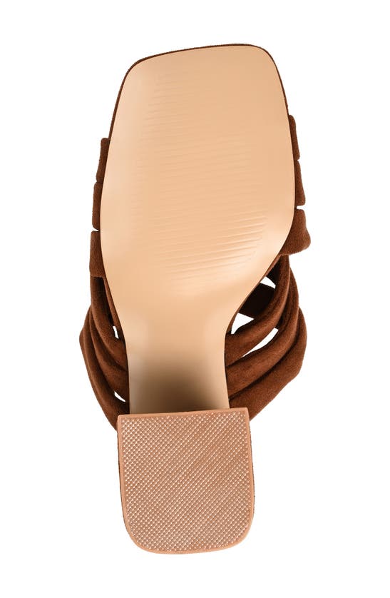 Shop Journee Collection Dorisa Braided Sandal In Brown