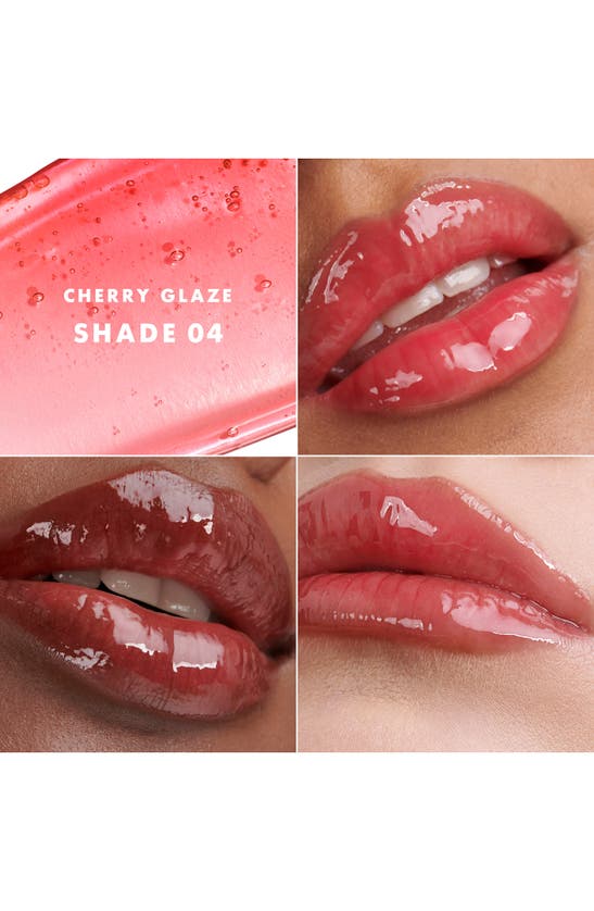 Armani Collezioni Prisma Glass High Shine Lip Gloss In 04 Cherry Glaze