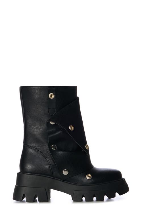 Azalea Wang Bharti Water Resistant Platform Boot In Black