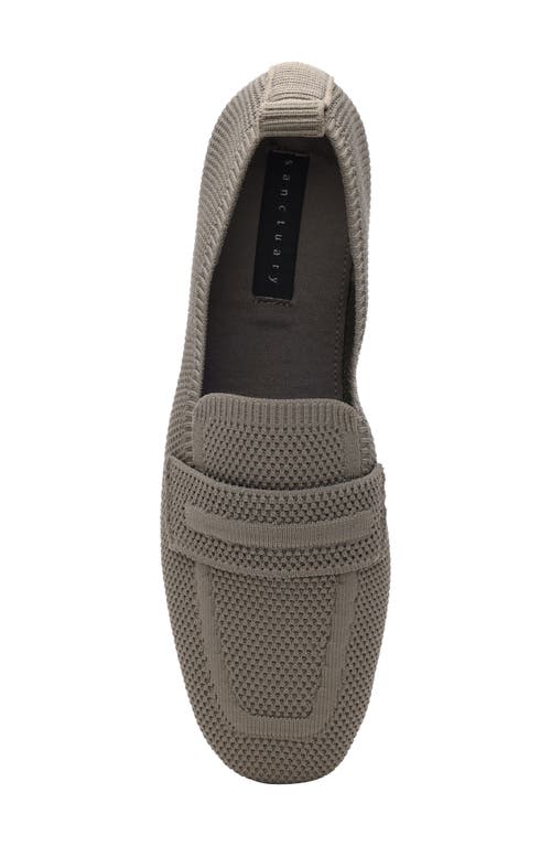 Sanctuary Blast Knit Loafer In Burnt Olive