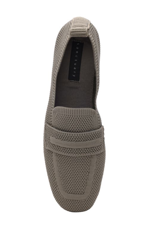 Shop Sanctuary Blast Knit Loafer In Burnt Olive