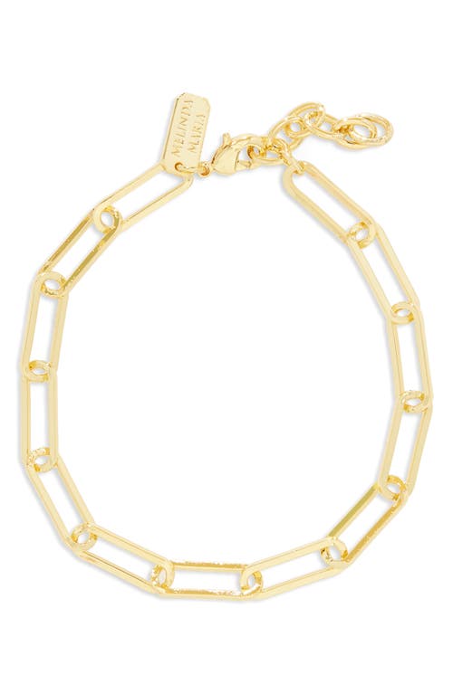 Samantha Chain Link Bracelet in Gold
