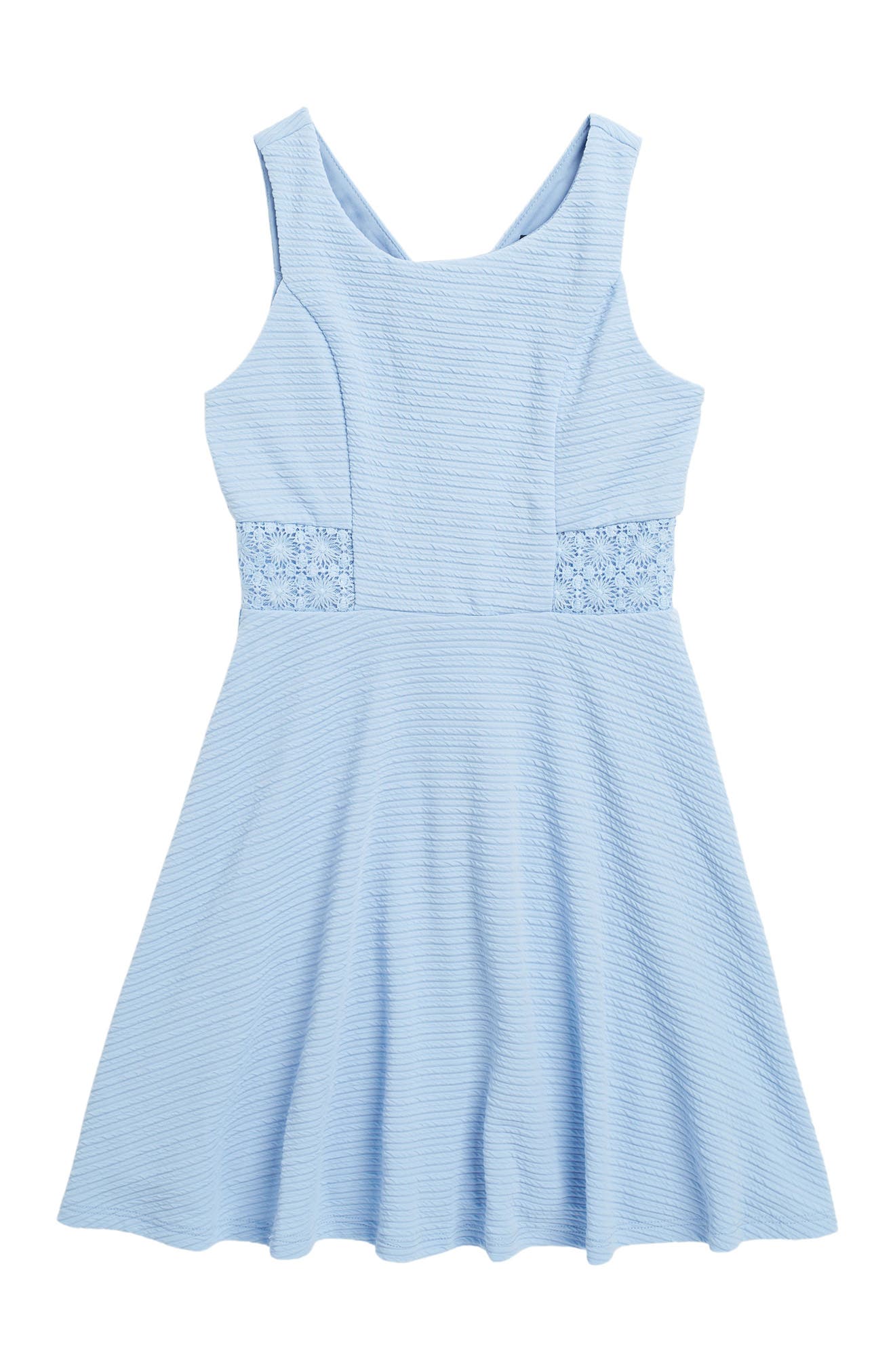 Zunie textured outlet skater dress