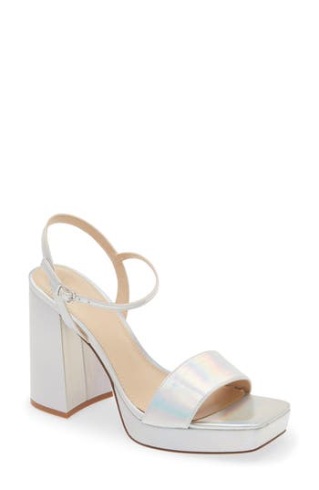 OPEN EDIT OPEN EDIT NOELLA ANKLE STRAP PLATFORM SANDAL 