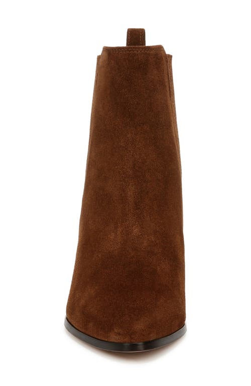 Shop Veronica Beard Alina Chelsea Boot In Cedar