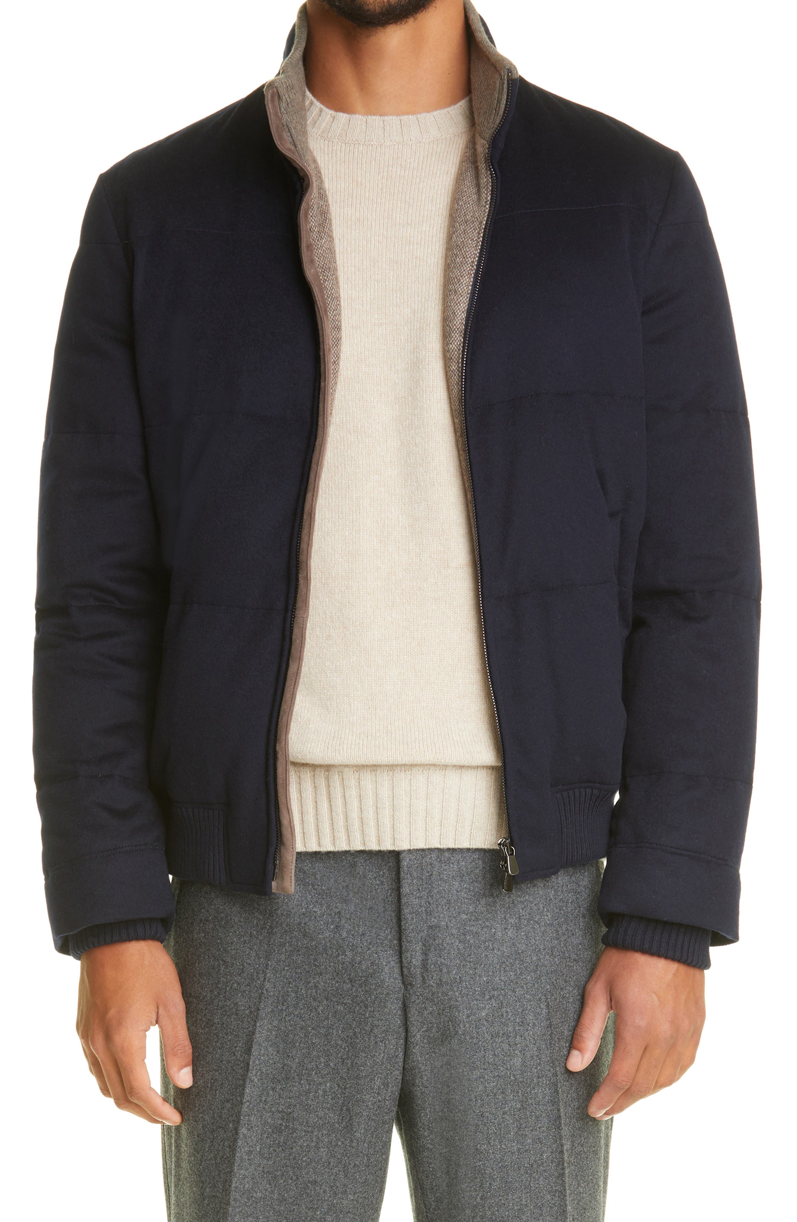 cashmere bomber jacket