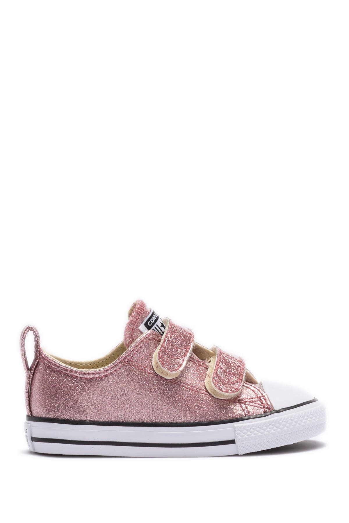 rose gold baby converse