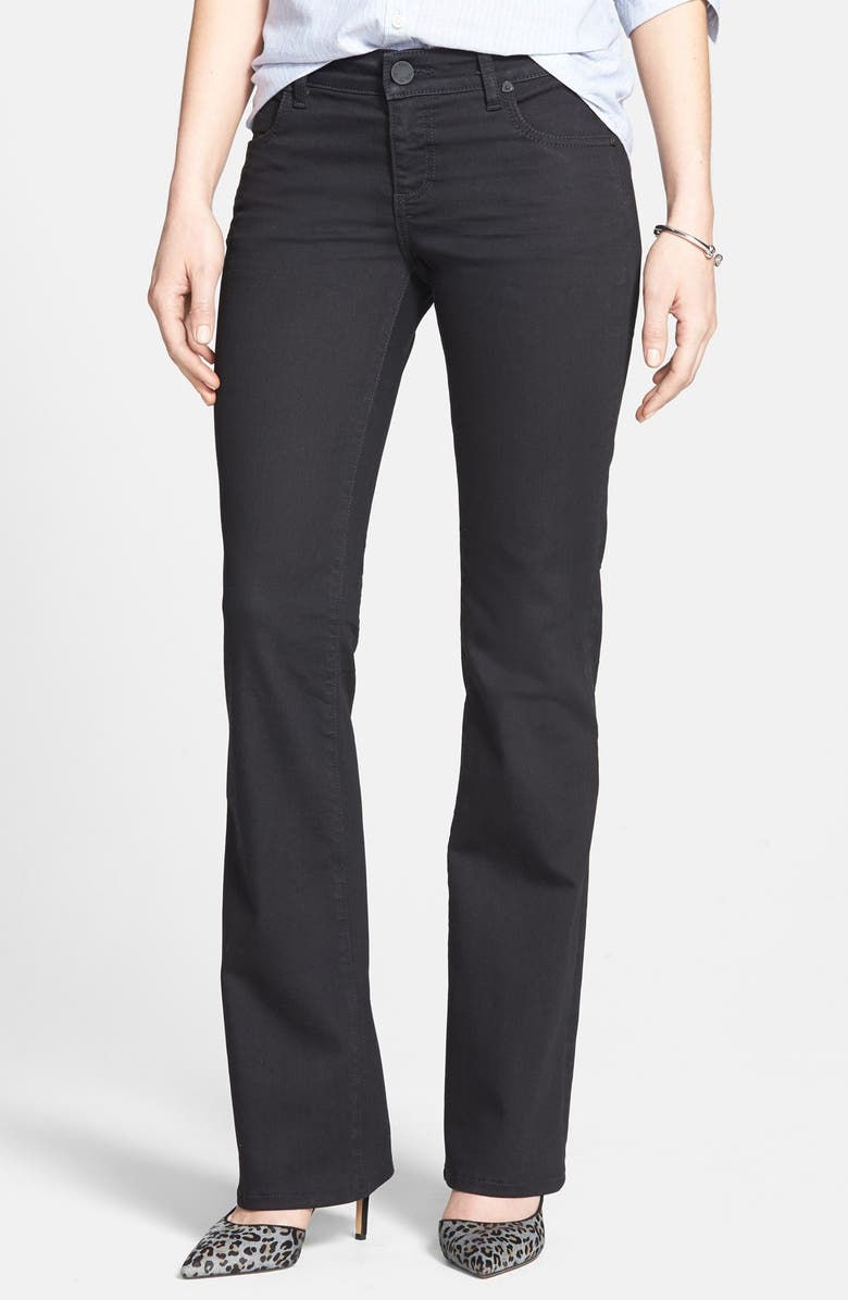 KUT from the Kloth 'Natalie' Bootcut Jeans (Black) | Nordstrom