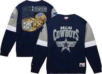 Men's Nike Navy Dallas Cowboys Fan Gear Color Bar Long Sleeve T-Shirt