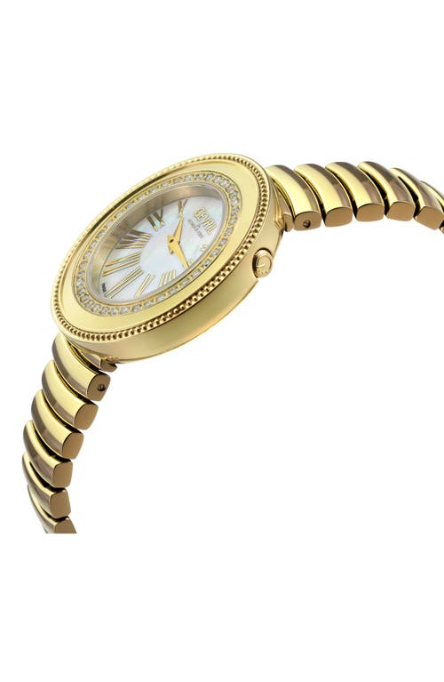 GEVRIL GEVRIL GANDRIA DIAMOND BRACELET WATCH, 36MM