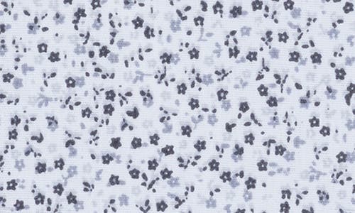 Original Penguin Micro Floral Print Slim Fit Dress Shirt In Charcoal