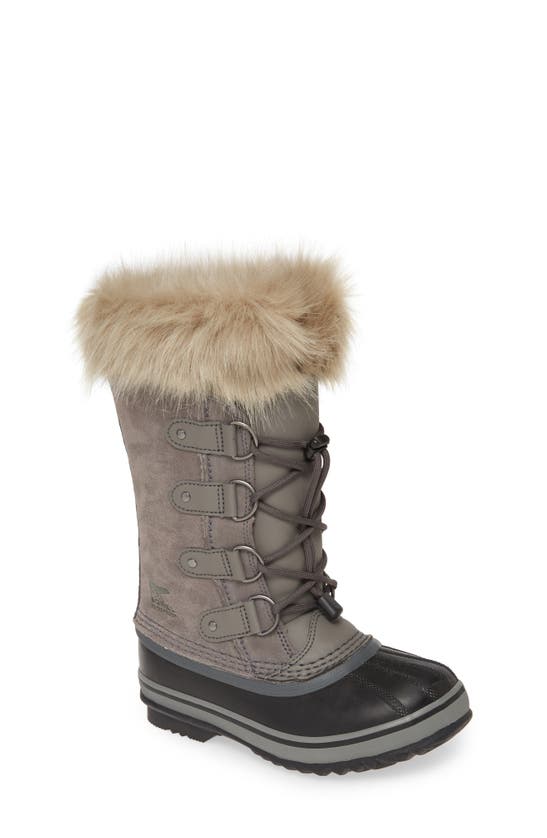 Unisex Joan Of Arctic Suede Cold-weather Boots - Little Kid, Big Kid In  Quarry