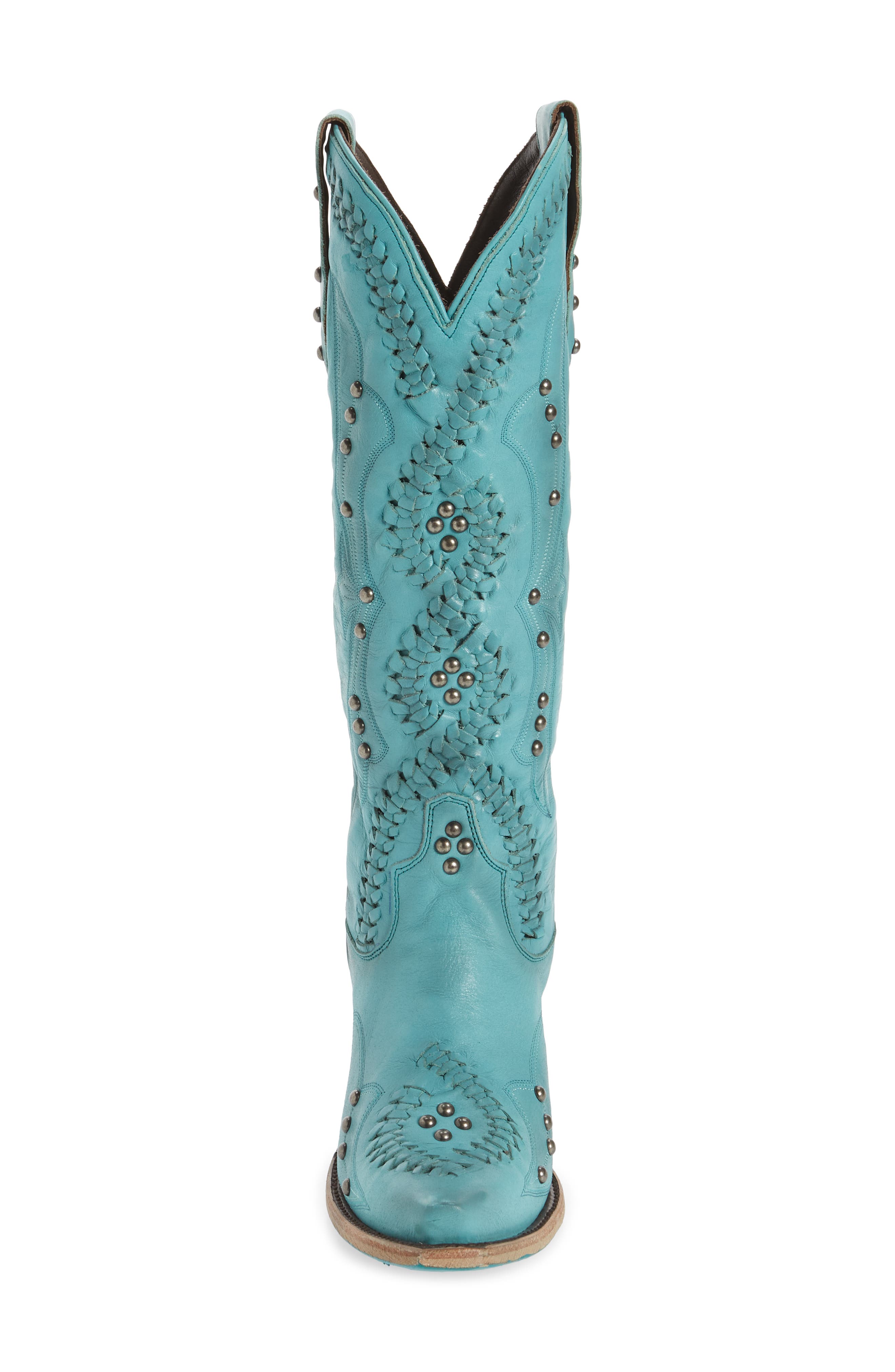 lane turquoise boots