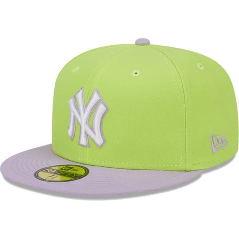 Men's New Era White/Pink York Yankees Old Yankee Stadium 59FIFTY Fitted Hat