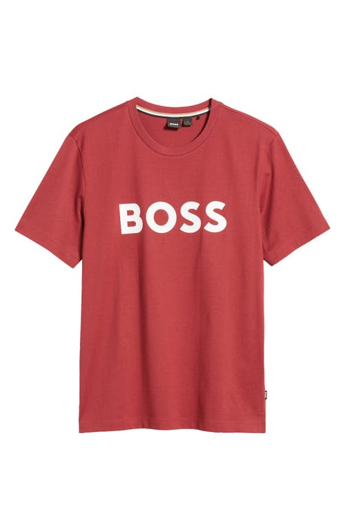 HUGO BOSS BOSS TIBURT LOGO GRAPHIC T-SHIRT 