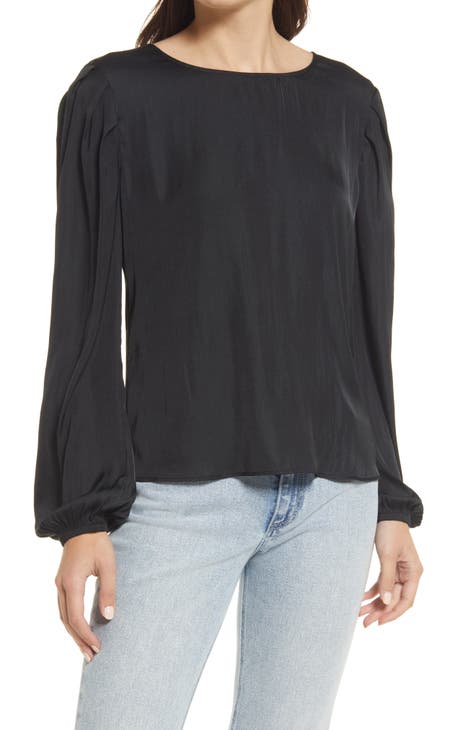 Women's Black Tops | Nordstrom