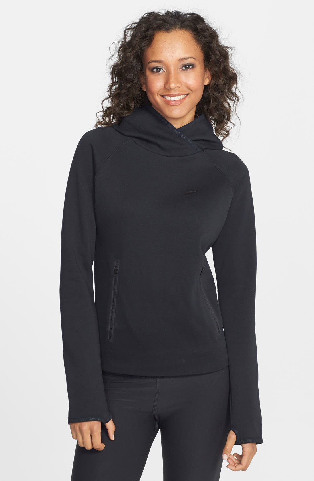 Nike 'Sprint' DriFIT Tech Fleece Hoodie Nordstrom