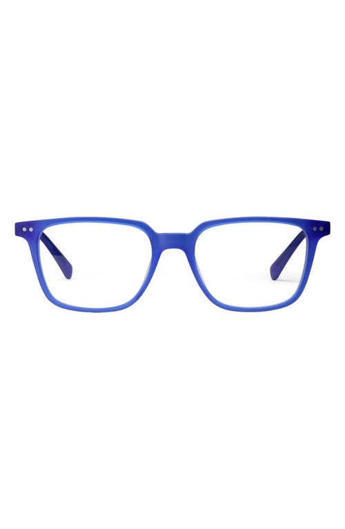 Shop Eyebobs C-suite 51mm Reading Glasses In Blue Crystal/clear