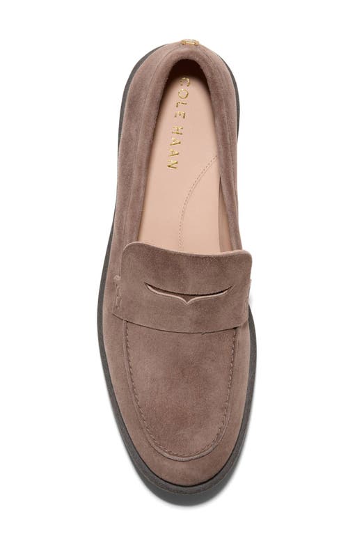 Shop Cole Haan Geneva Platform Penny Loafer In Ch Lava Sd