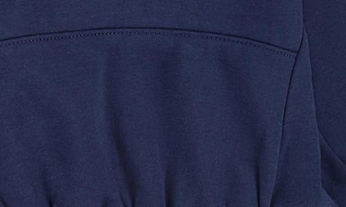 Shop Nike Fleece Pullover Hoodie & Joggers Set In Midnight Navy