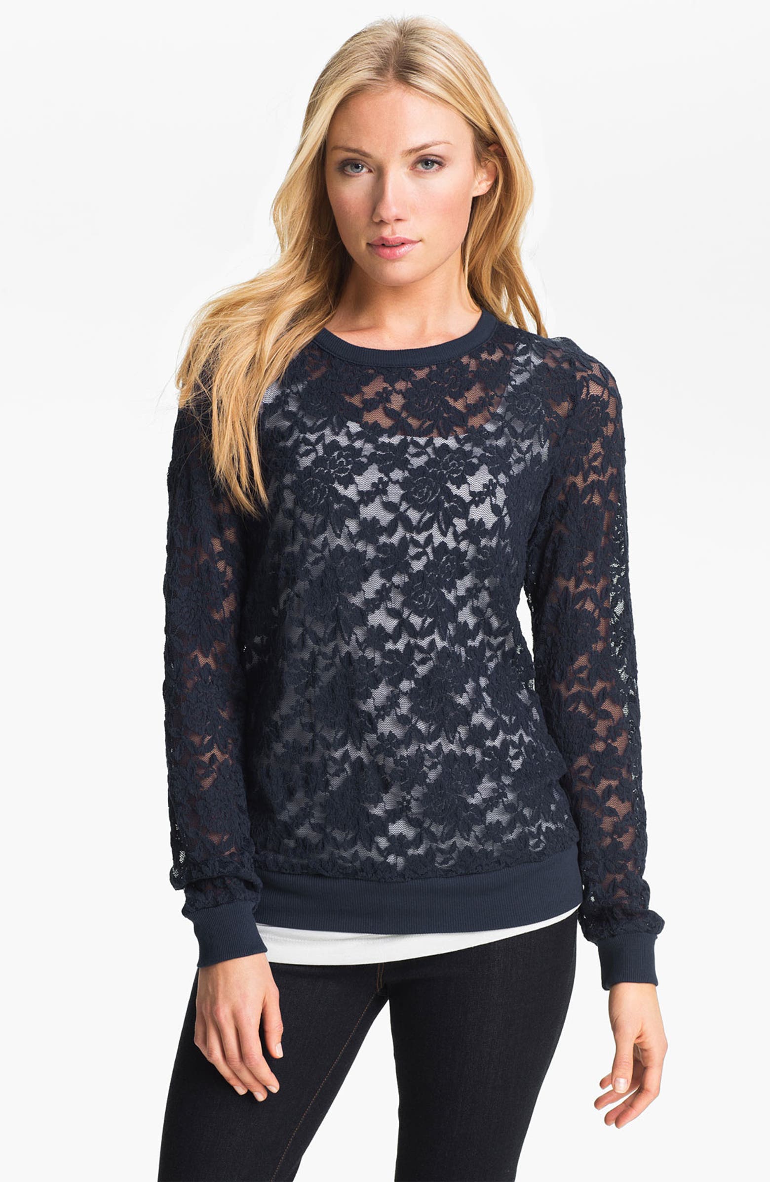 MOD.lusive Lace Pullover (Nordstrom Exclusive) | Nordstrom