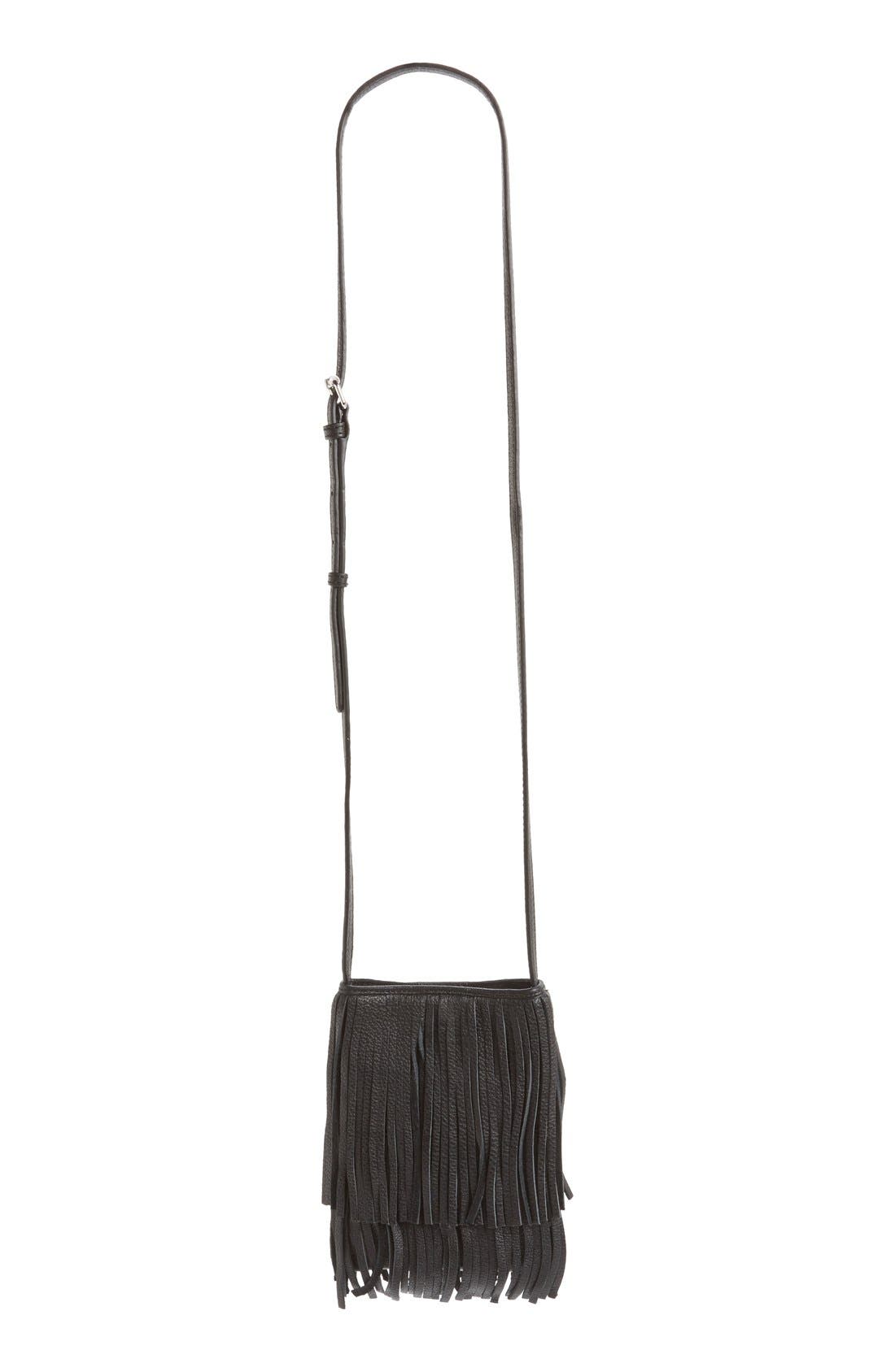 Rebecca Minkoff 'Finn' Leather Phone Crossbody Bag Nordstrom