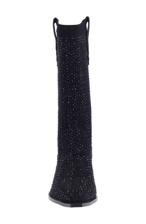 J. Reneé Laylani Pointed Toe Western Boot In Black