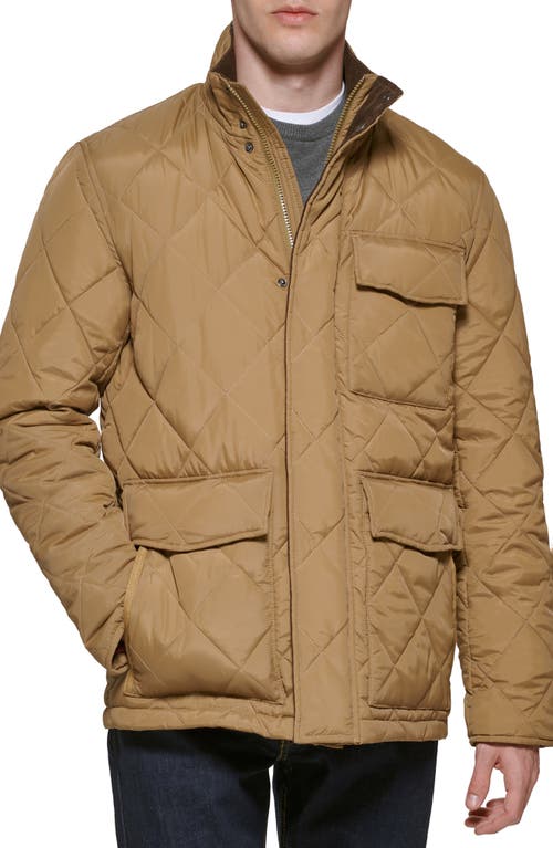 Cole Haan Quilted Field Jacket Nut at Nordstrom,