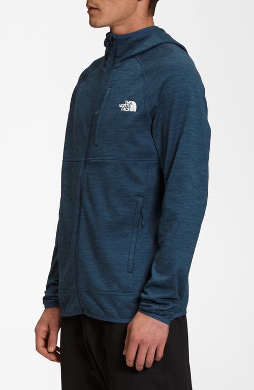 Shop The North Face Canyonlands Hooded Jacket In Shady Blue Heather-npf