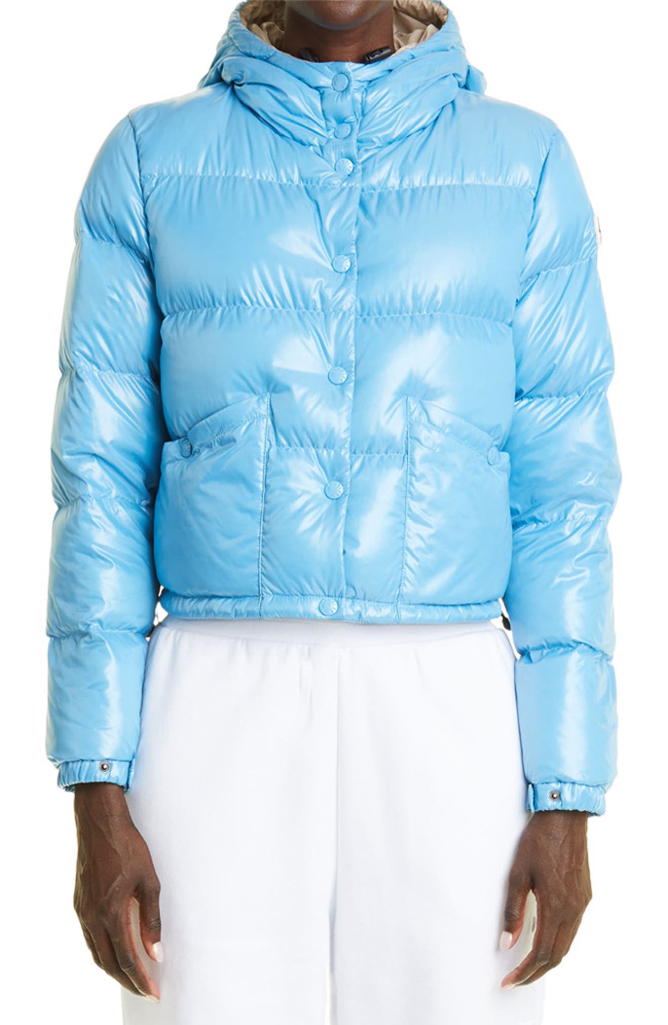 moncler jacket blue puffer