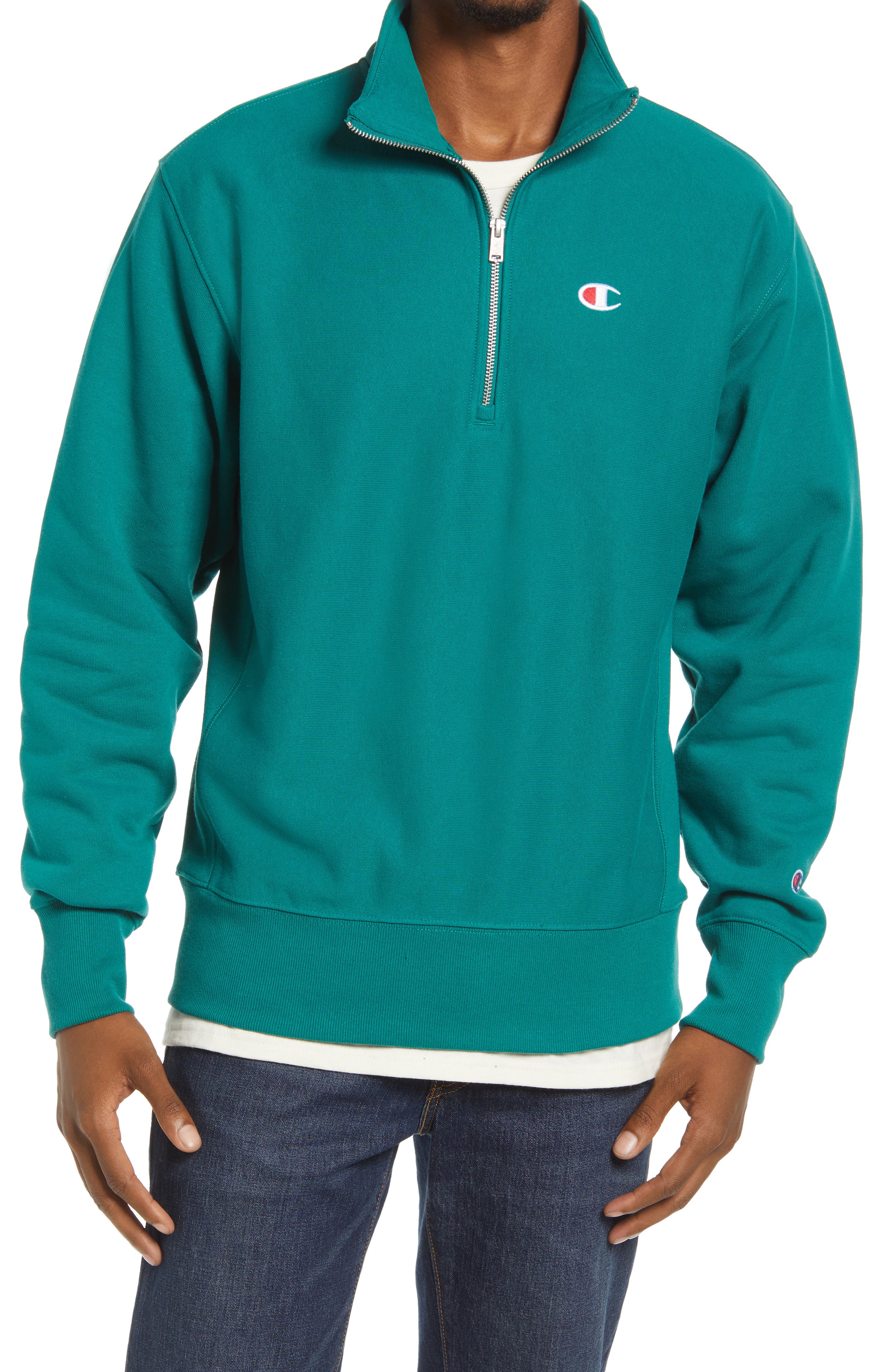 quarter zip crew