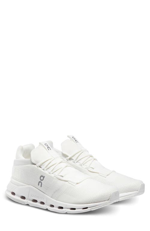 Shop On Cloudnova Sneaker In Undyed-white/white