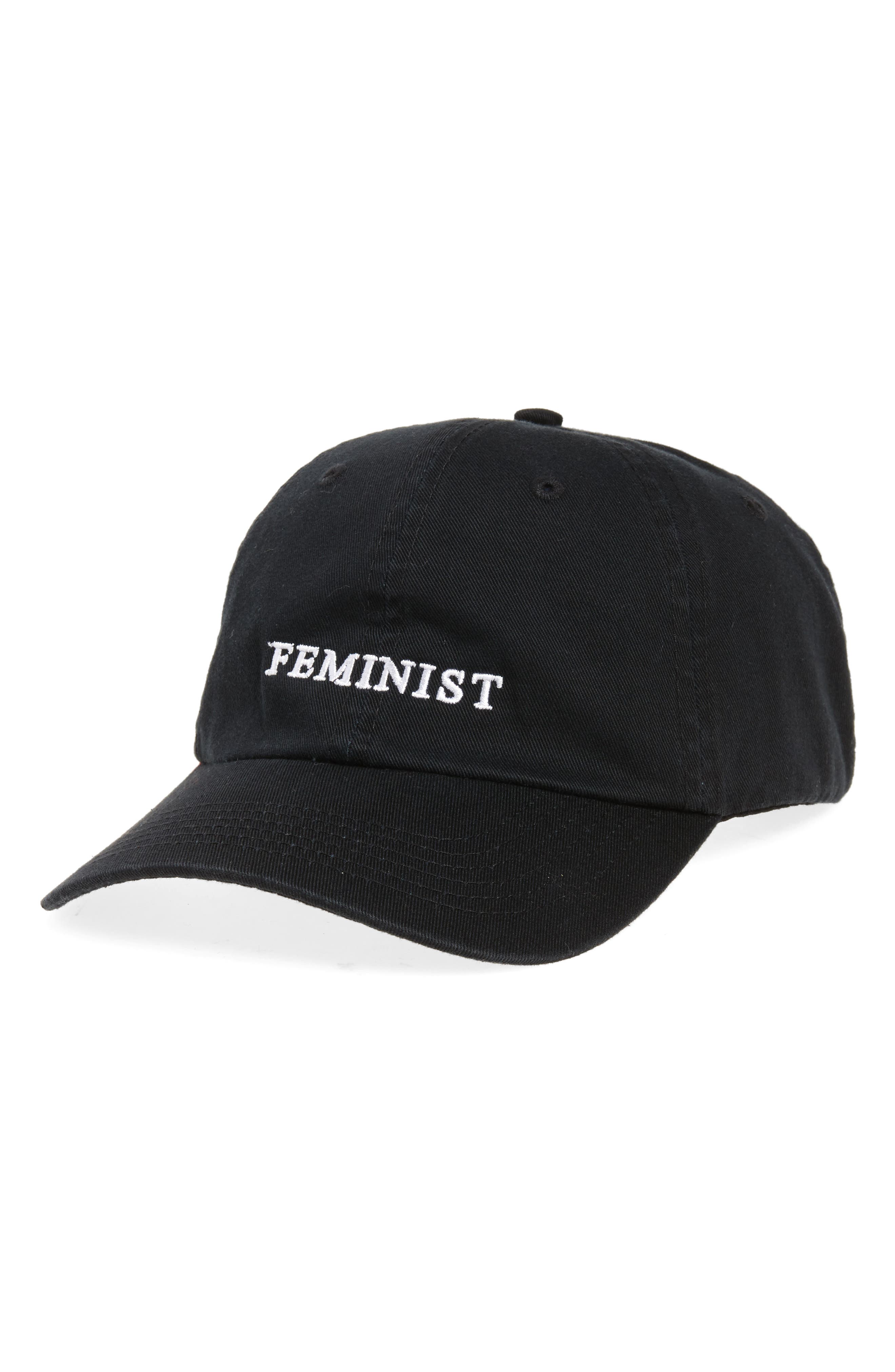 feminist baseball cap