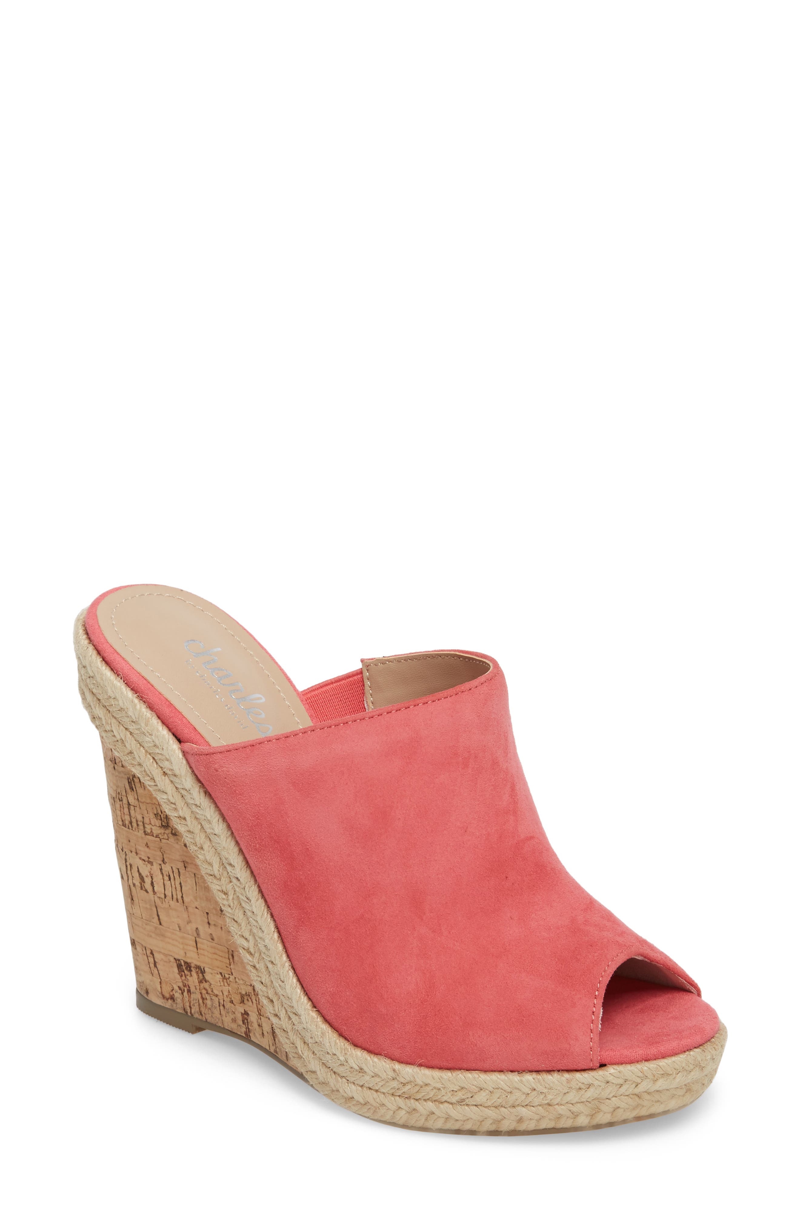 Charles By Charles David Balen Wedge- Pink
