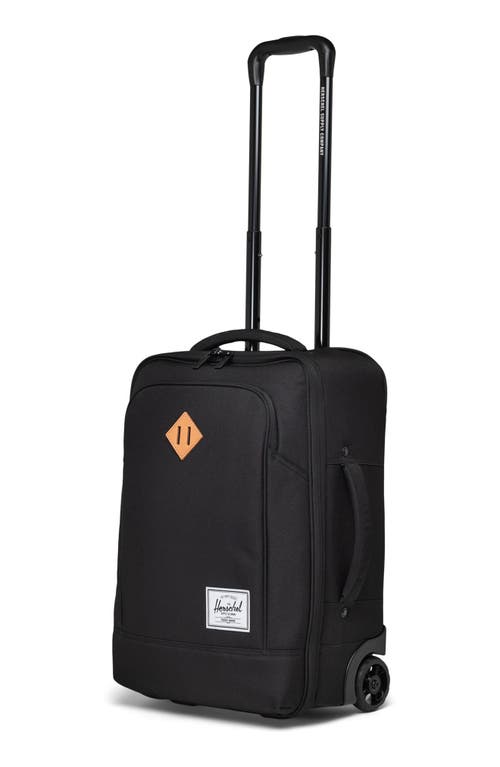 Shop Herschel Supply Co . Heritage™ Softshell Large Wheeled Carry-on In Black