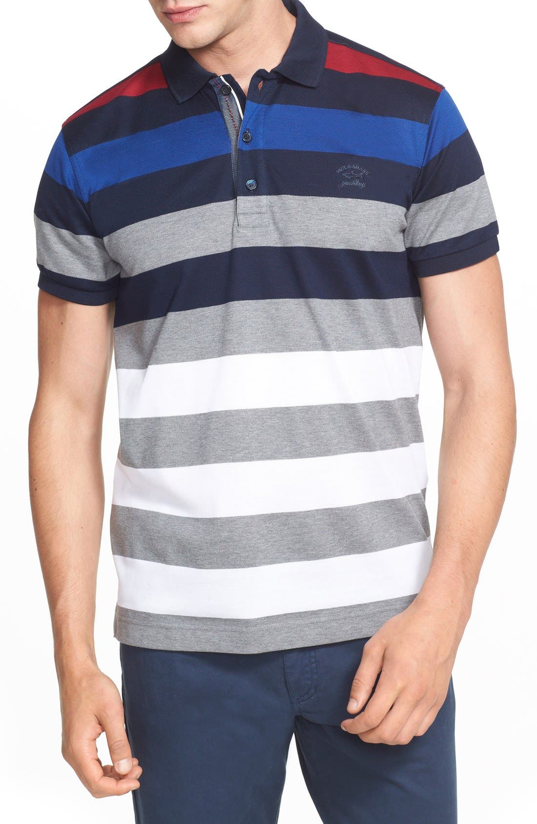 Paul & Shark Stripe Polo Nordstrom