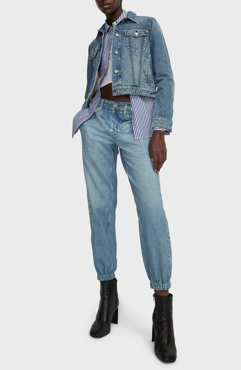 rag & bone Miramar Faux Jeans Cotton Joggers | Nordstrom