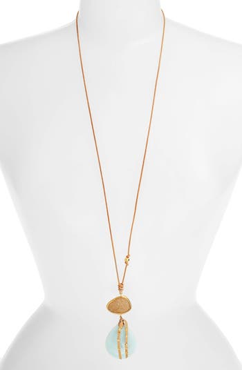 Chan Luu Amazonite Pendant Necklace Nordstrom